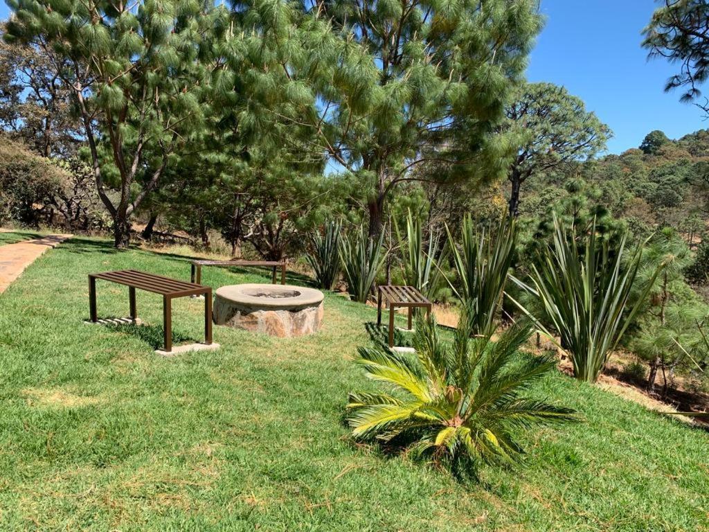 Cabana No.7 Puerta Del Bosque Mazamitla. Exteriör bild